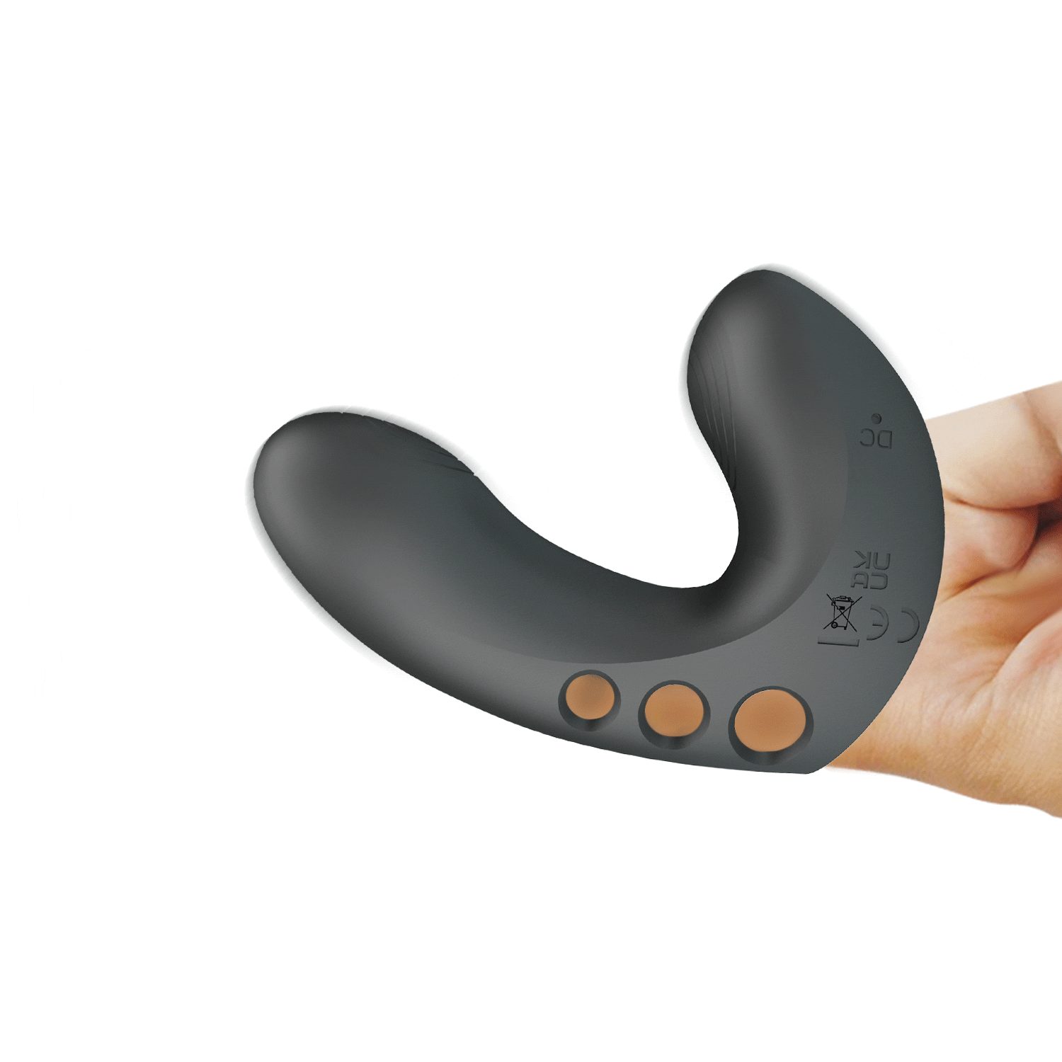 PL - Camelia - Vinger Vibrator - Zwart - Afbeelding 12