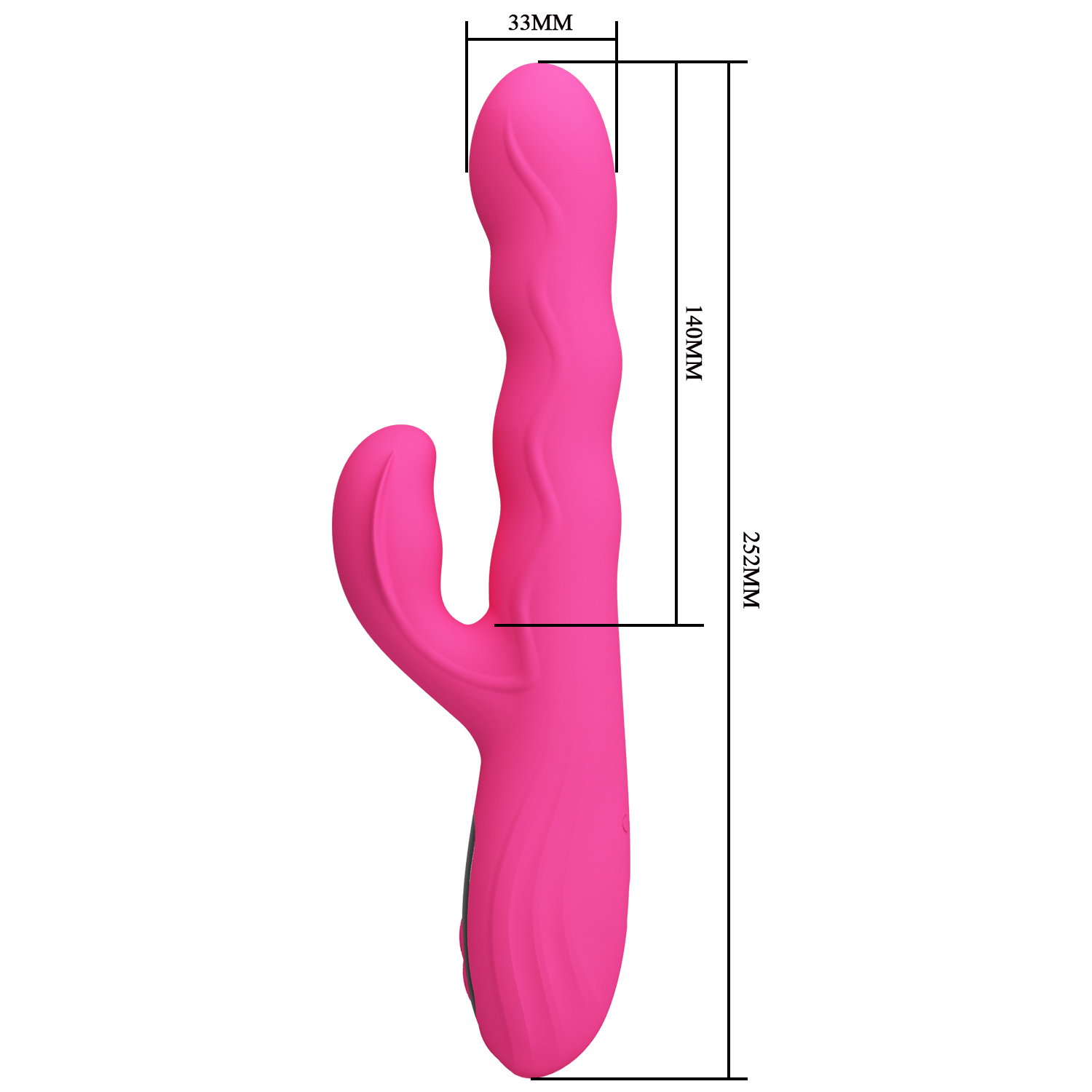 PL - Winters - Rabbit Vibrator - Roze - Afbeelding 8