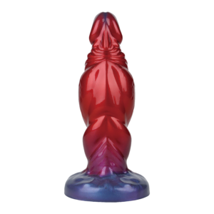Power Monsters – Shadow Behemoth – Opblaasbare geribbelde monster dildo – 22 cm – Mix Color