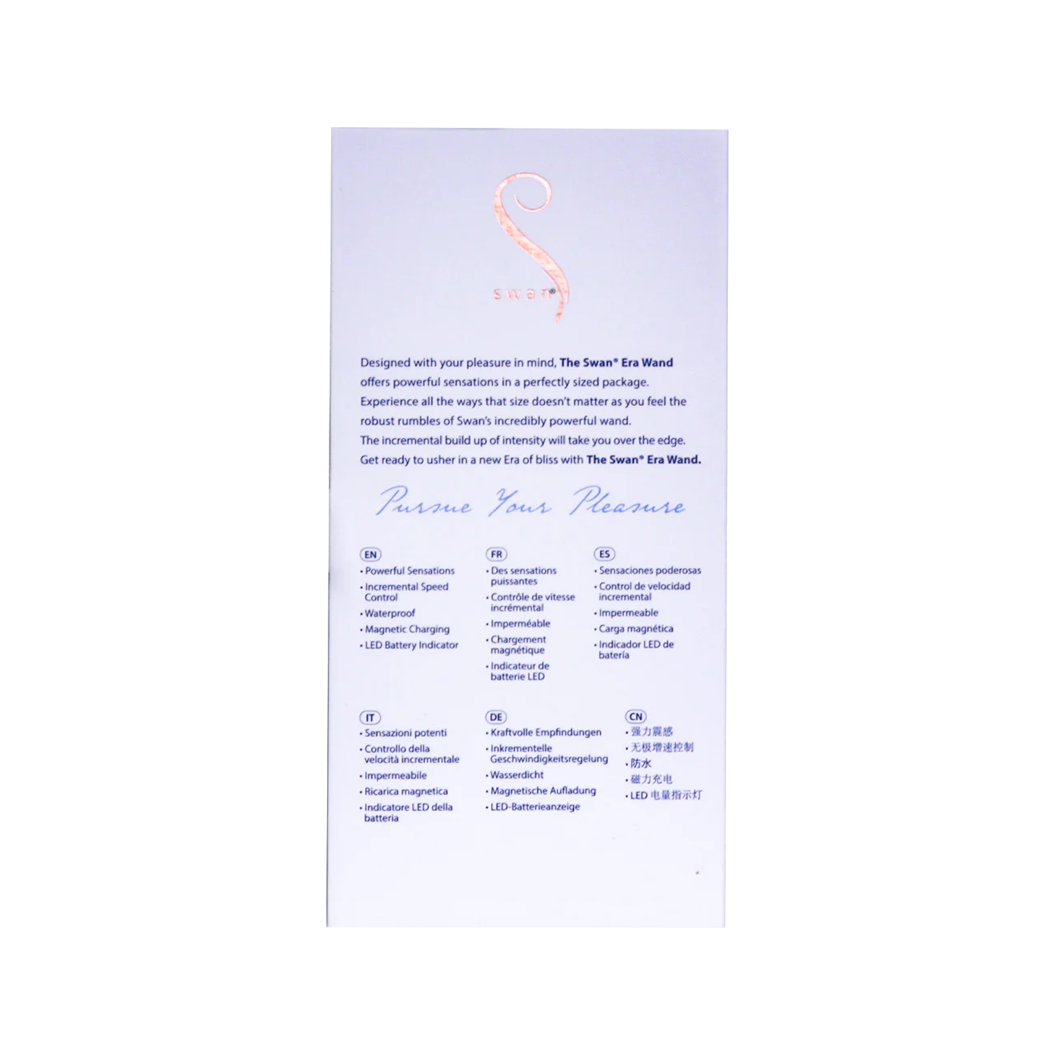 Swan - Era - Vibrerende mini-wand - Lila - Afbeelding 4