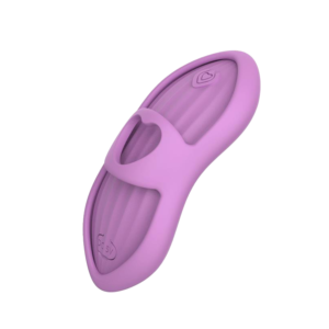 IY – Laia – Verwarmde vingervibrator met app-bediening – Lavendel