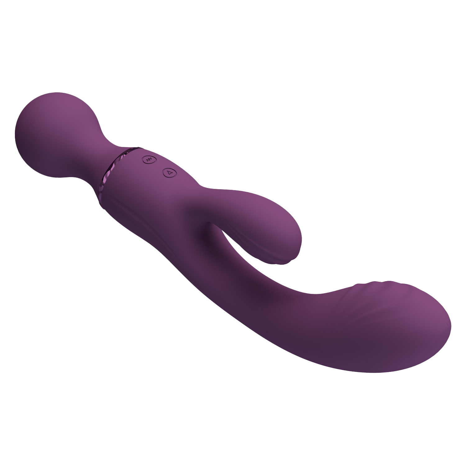 PL - Allrounder - Rabbit Vibrator - Bordeauxrood - Afbeelding 3