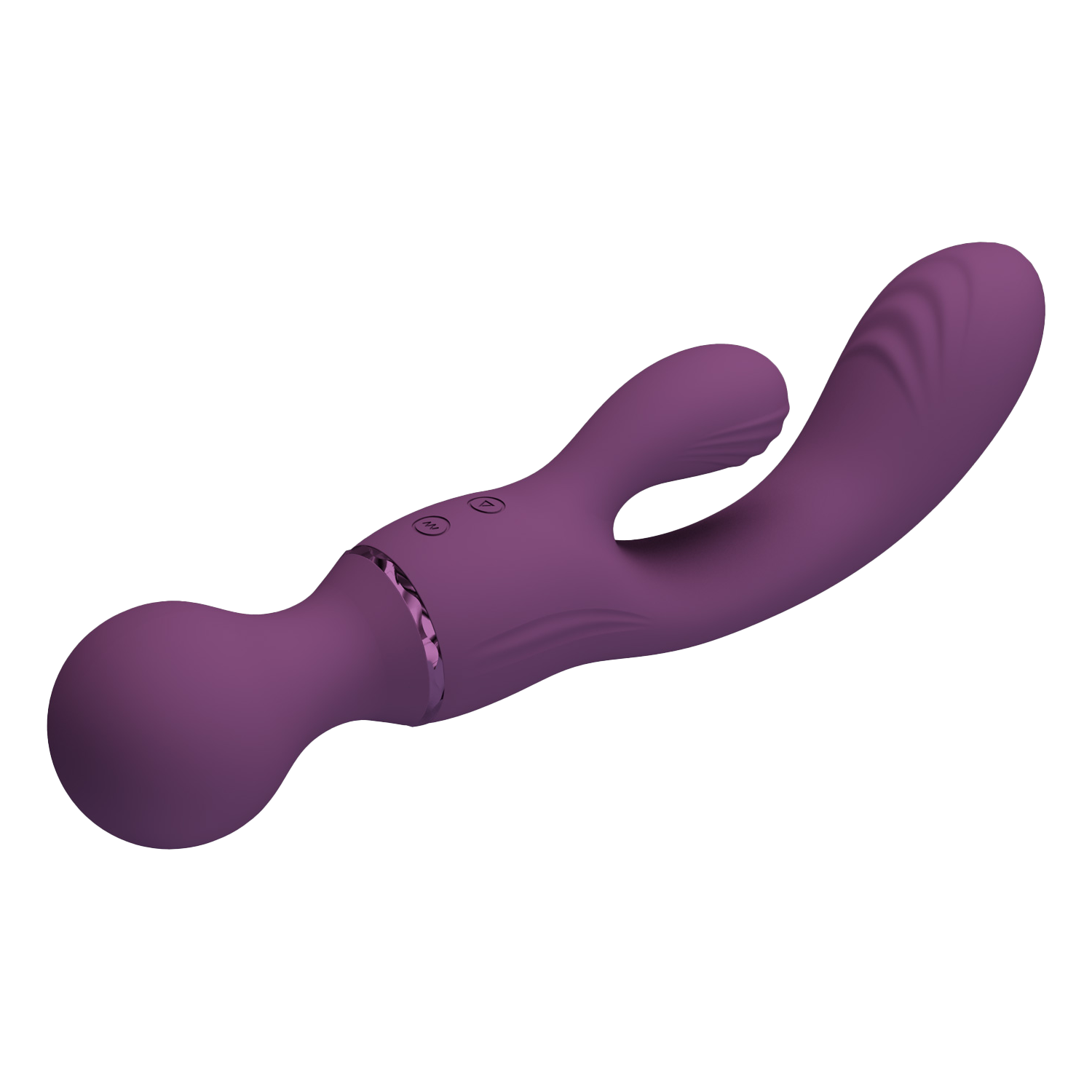 PL - Allrounder - Rabbit Vibrator - Bordeauxrood - Afbeelding 4