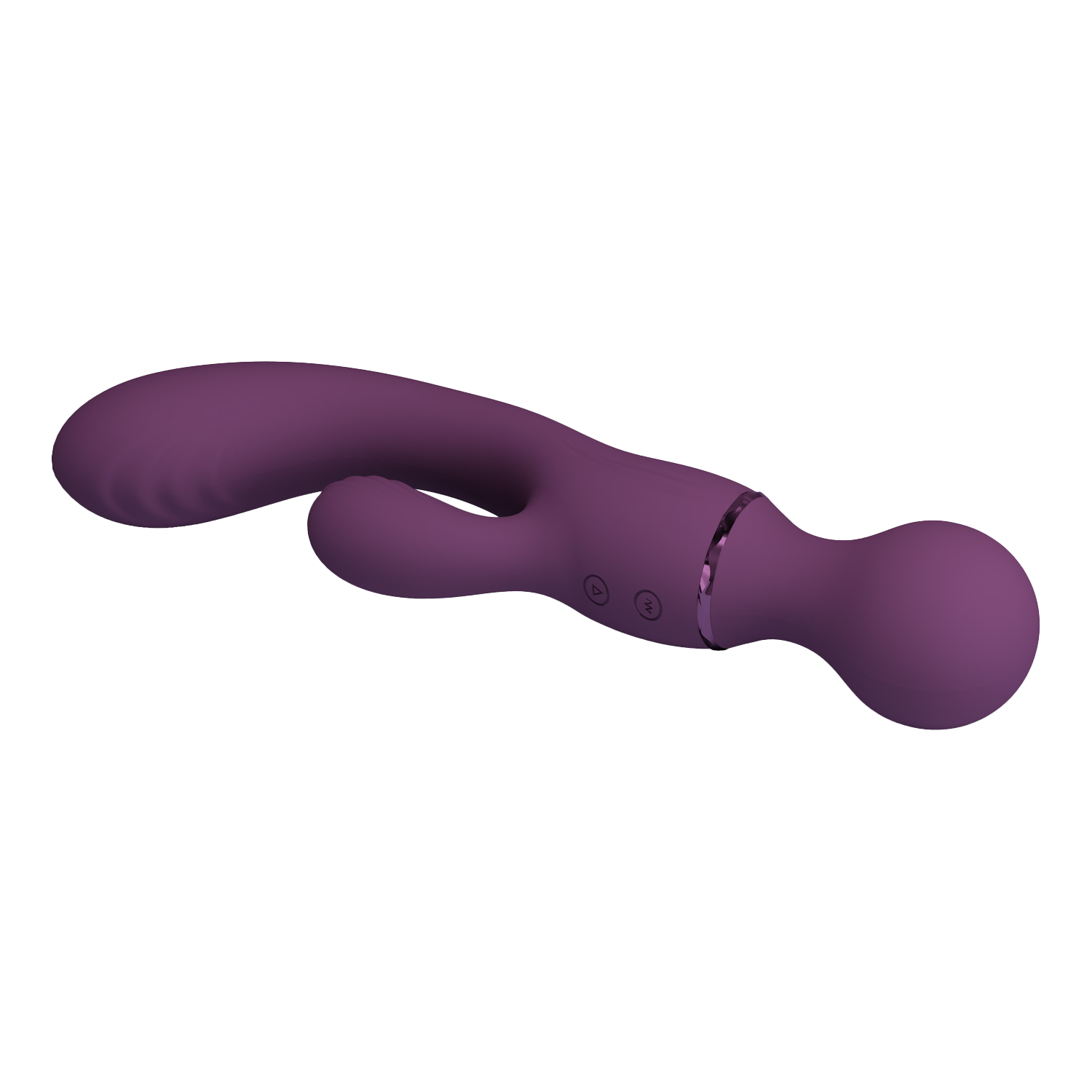 PL - Allrounder - Rabbit Vibrator - Bordeauxrood - Afbeelding 5