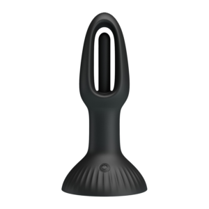 PL – Hubert – Anale wiggling vibrator – Zwart