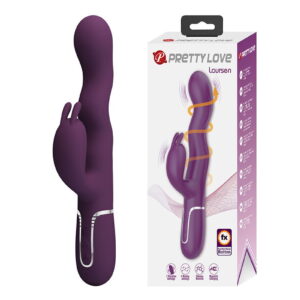 PL – Laurens – Rabbit Vibrator – Burgundy