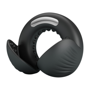 PL – Quentin – Vibrating Cock Ring with Dual Motor – Black