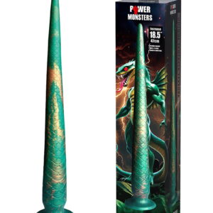 Power Monsters – Verdant Titan – Mythical Beast-Tail Dildo – Mix Color