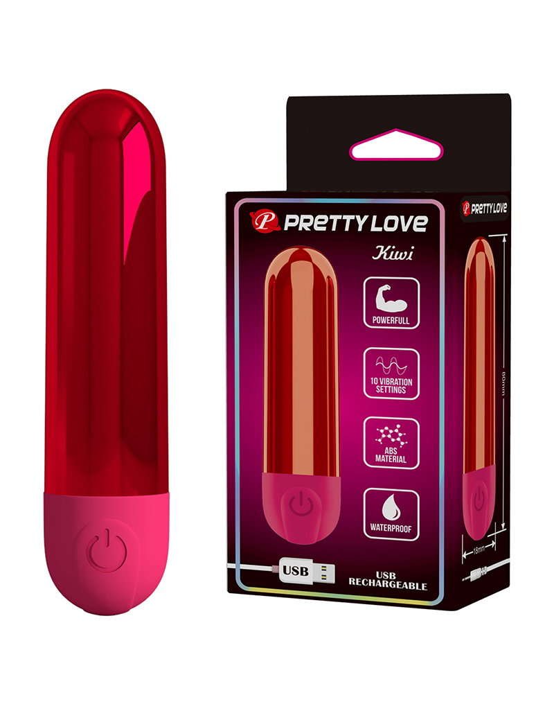 PL - Kiwi - Bullet Vibrator - Rood