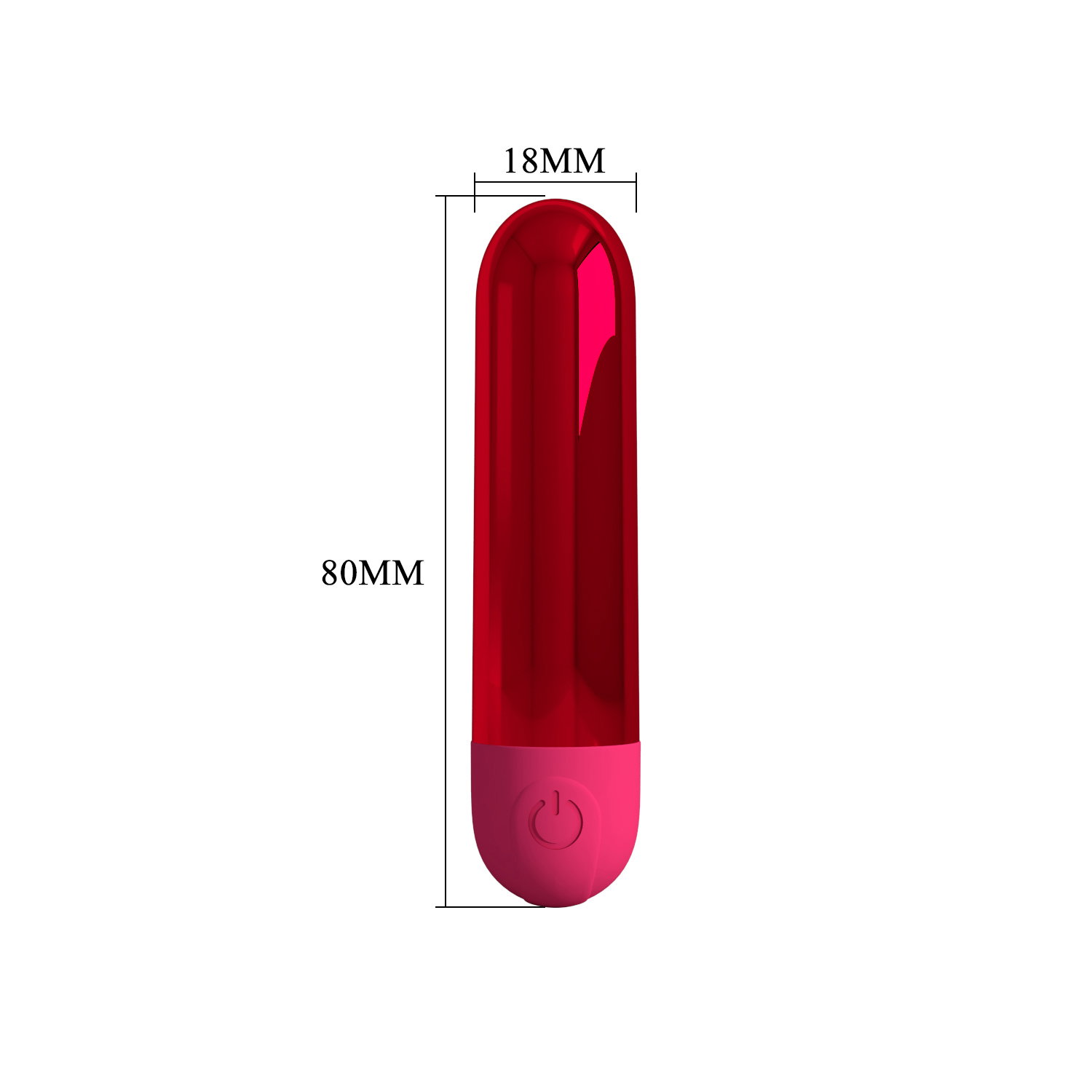 PL - Kiwi - Bullet Vibrator - Rood - Afbeelding 7