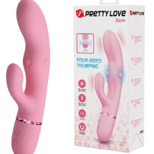 PL – Zach – Rabbit Vibrator – Roze