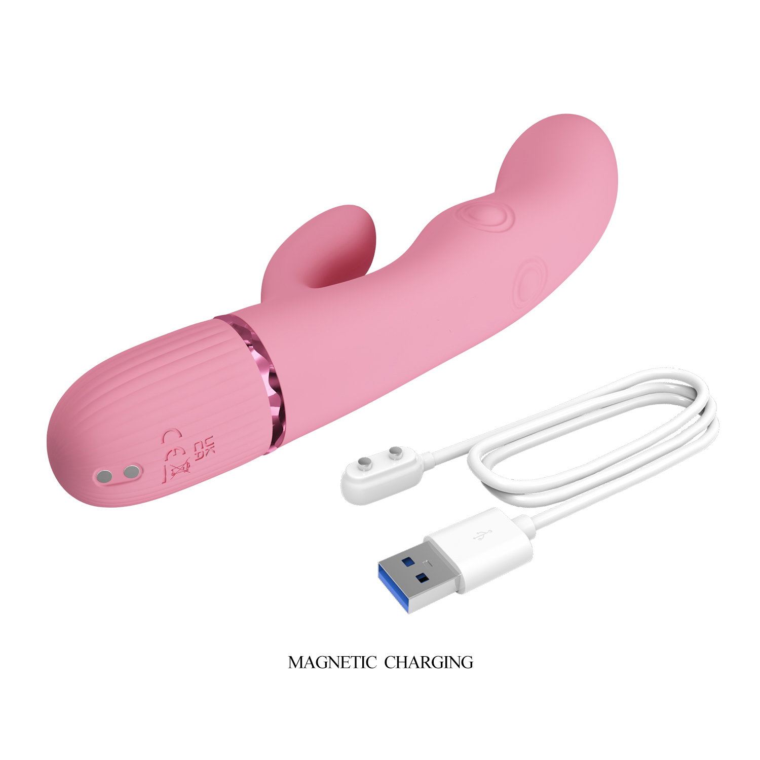 PL - Zach - Rabbit Vibrator - Roze - Afbeelding 9