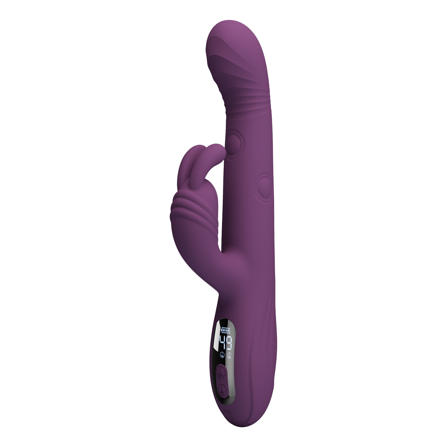 PL - Dee - Rabbit Vibrator - Bordeauxrood - Afbeelding 2