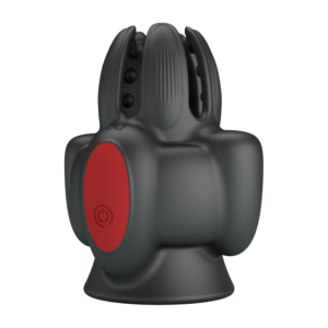 PL – Wyat – Rabbit Vibrator – Zwart/Rood