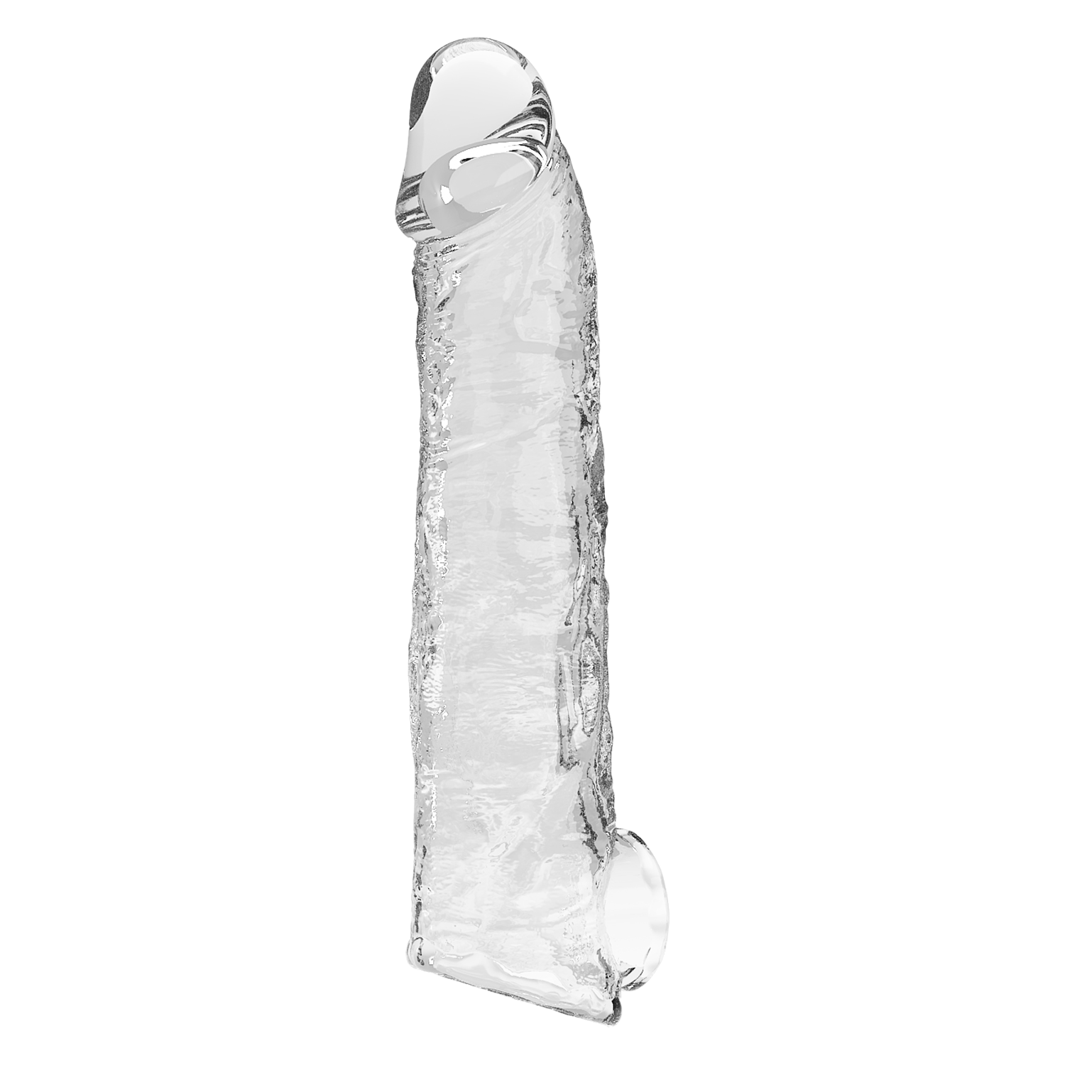 PL - Verlengstuk voor penis - 26 cm - Transparant - Afbeelding 3