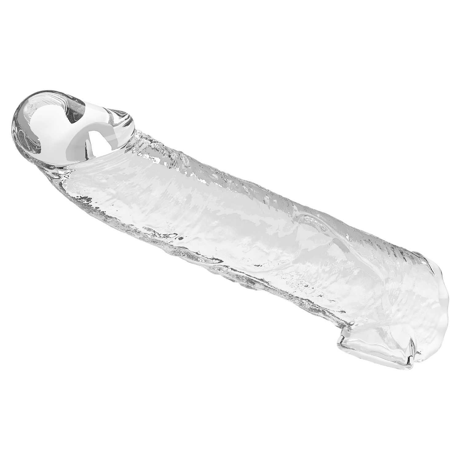 PL - Verlengstuk voor penis - 26 cm - Transparant - Afbeelding 5