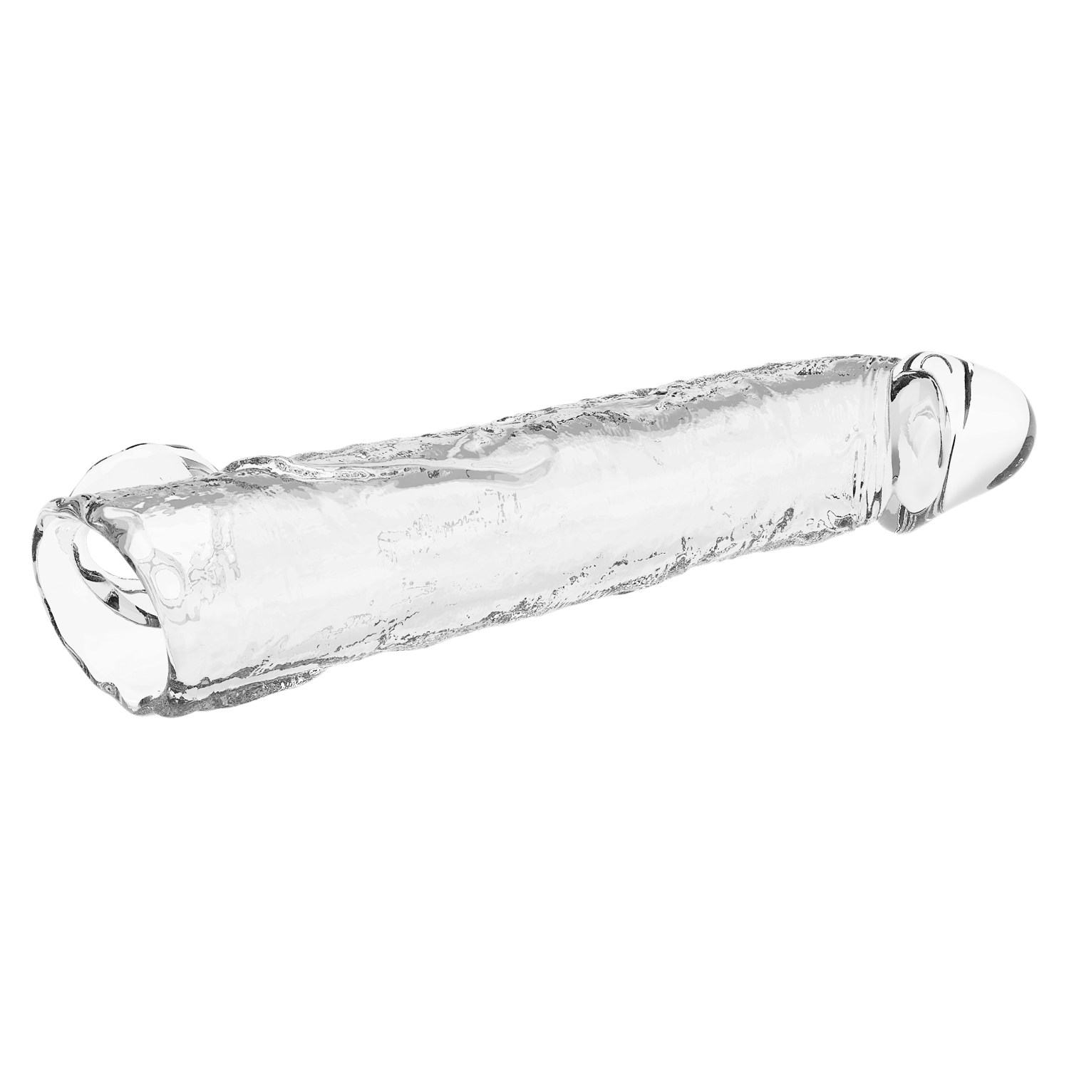 PL - Verlengstuk voor penis - 26 cm - Transparant - Afbeelding 7