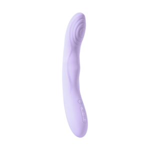 SVAKOM – Selena – Verwarmende en stotende vibrator met app-bediening – Pastel Lila