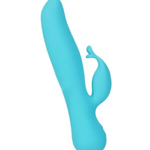 Swan – Kissing – Dual Action Rabbit Vibrator – Blauw