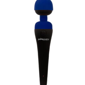 PalmPower – Recharge Wand Massager – Zwart/Blauw