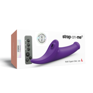 Strap-On-Me – Multi Orgasme Dildo – Maat L – Paars