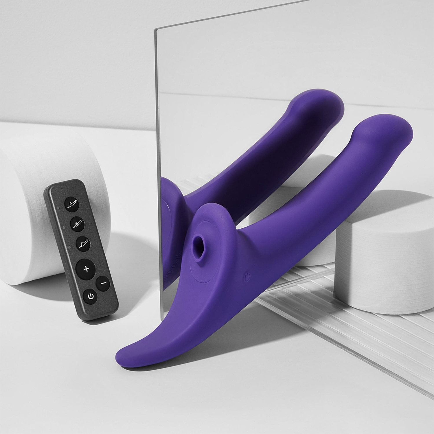 Strap-On-Me – Multi Orgasme Dildo – Maat L – Paars - Afbeelding 5