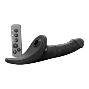 Strap-On-Me – Multi Orgasm Realistic Dildo – Maat XL – Zwart