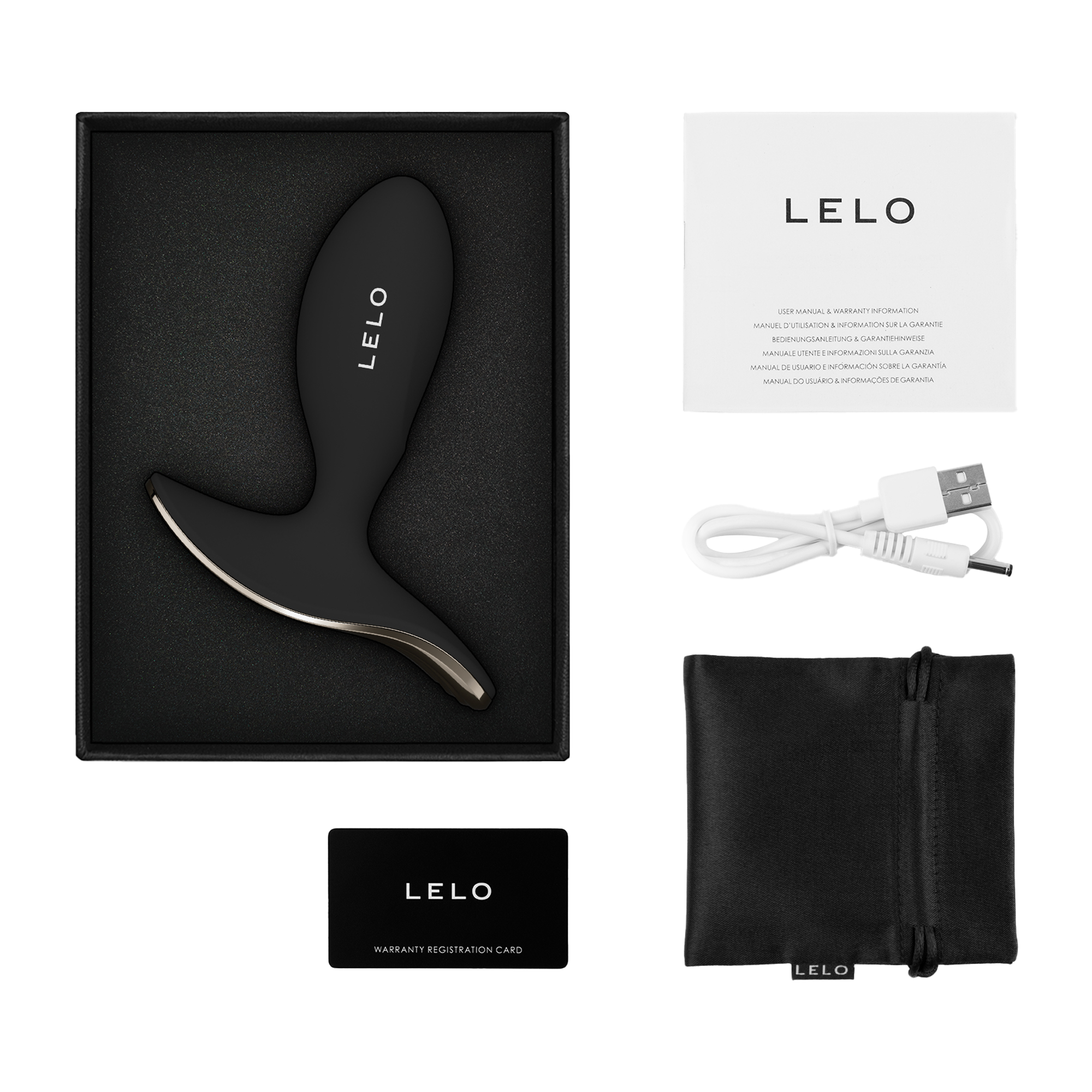 LELO Surfer 2 – Unisex vibrerende anale plug – Zwart - Afbeelding 6