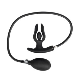 E-Stim Anale Plug met Pomp – Bipolair – Zwart