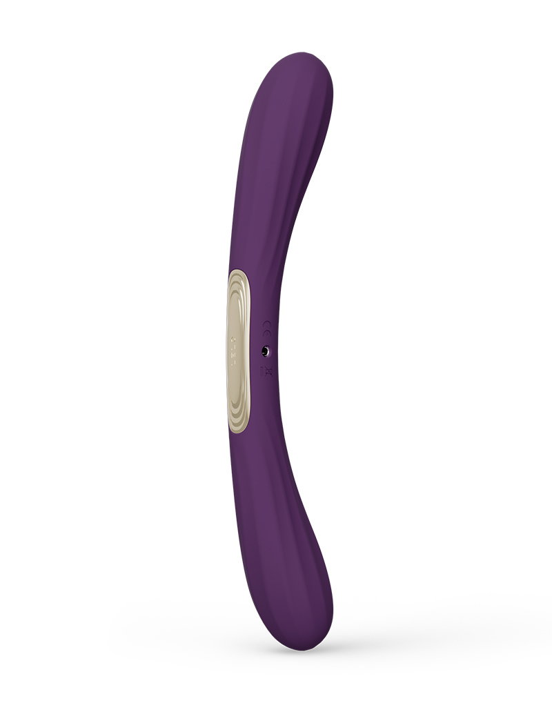 LELO – BOOMERANG™ - Vibrator met twee uiteinden - Paars - Afbeelding 2