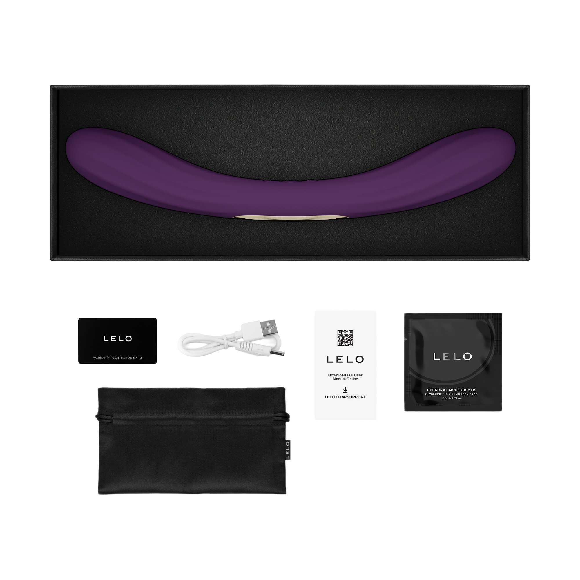 LELO – BOOMERANG™ - Vibrator met twee uiteinden - Paars - Afbeelding 14