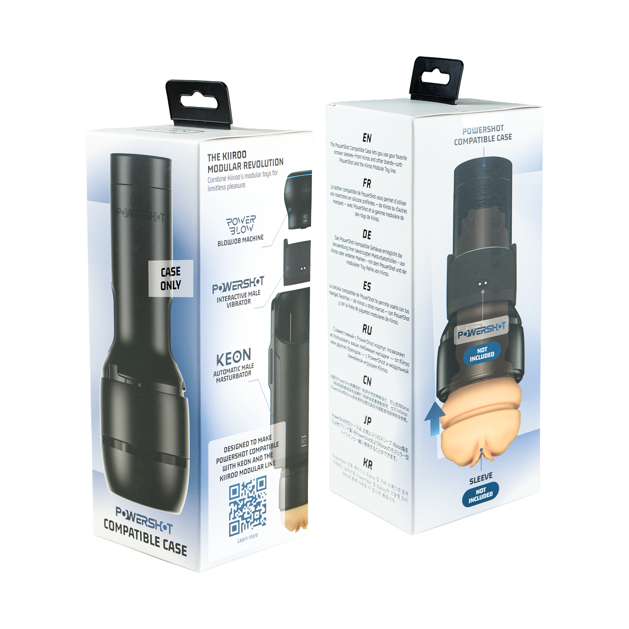 KIIROO - Stroker Case compatibel met PowerShot – Zwart - Afbeelding 2