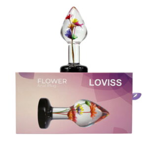LOVISS – Helichrysum – Garden Flower Butt Plug – Transparant