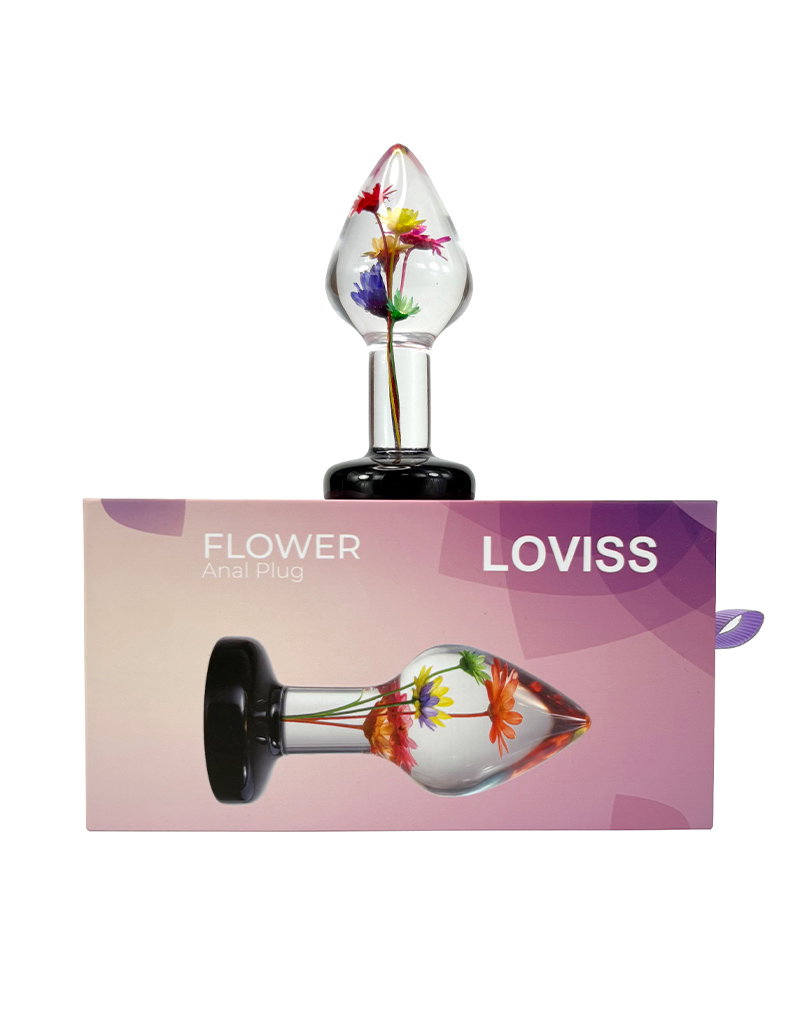 LOVISS - Helichrysum - Garden Flower Butt Plug – Transparant